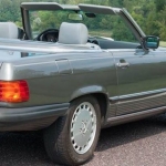 Mercedes 560 SL 1987 – Heckansicht